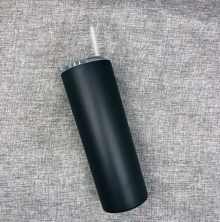 20oz Stainless Steel Double Wall Insulated Straight Coffee Cup